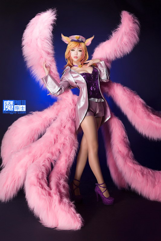 Chiêm ngưỡng cosplay Ahri do ngôi sao cosplay Thiên Tru Diễm thể hiện