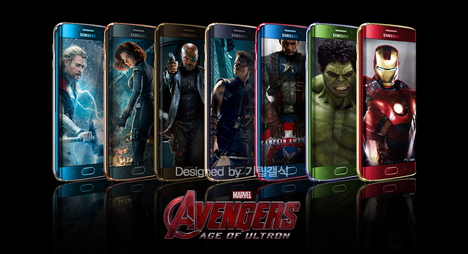 Ngất ngây với Samsung Galaxy S6 theo phong cách Avengers