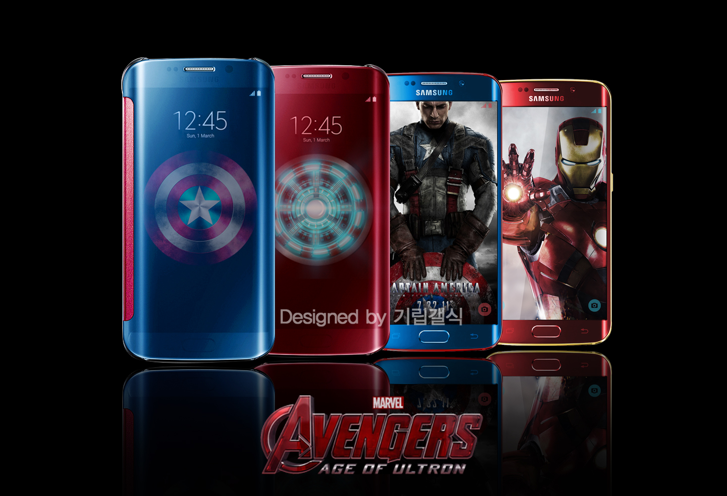 Ngất ngây với Samsung Galaxy S6 theo phong cách Avengers