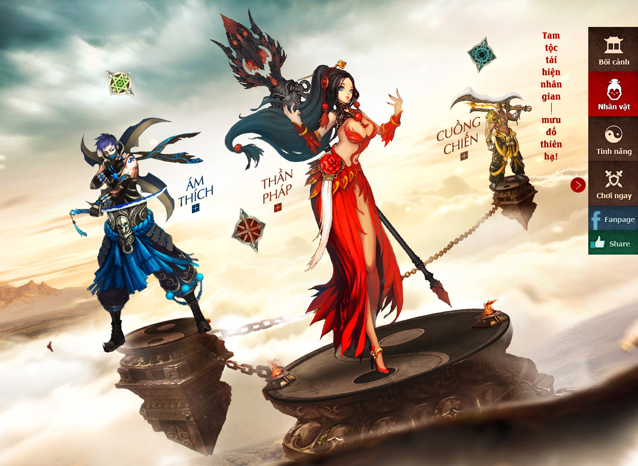 VNG giới thiệu webgame mới: Phong Thần