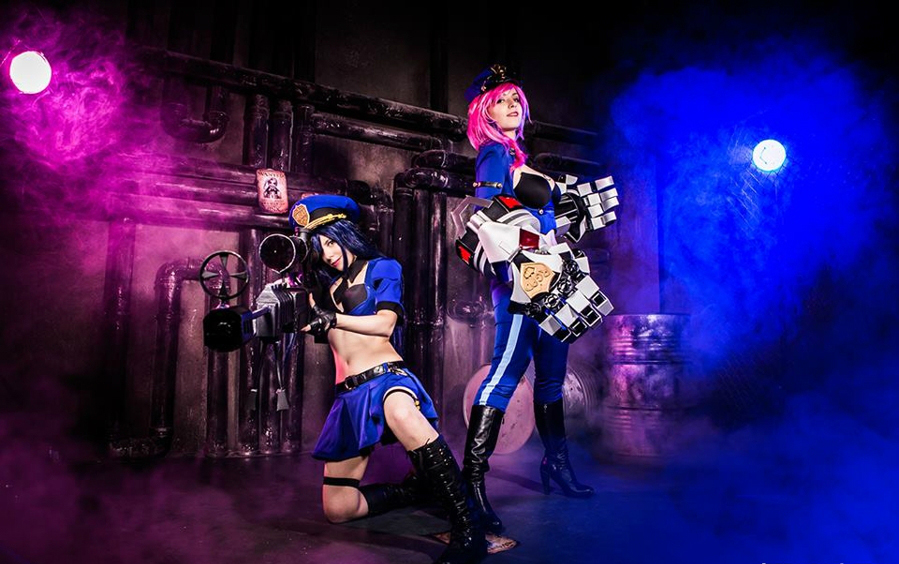 Cosplay LMHT: “Mối tình ngang trái” giữa Caitlyn và Vi