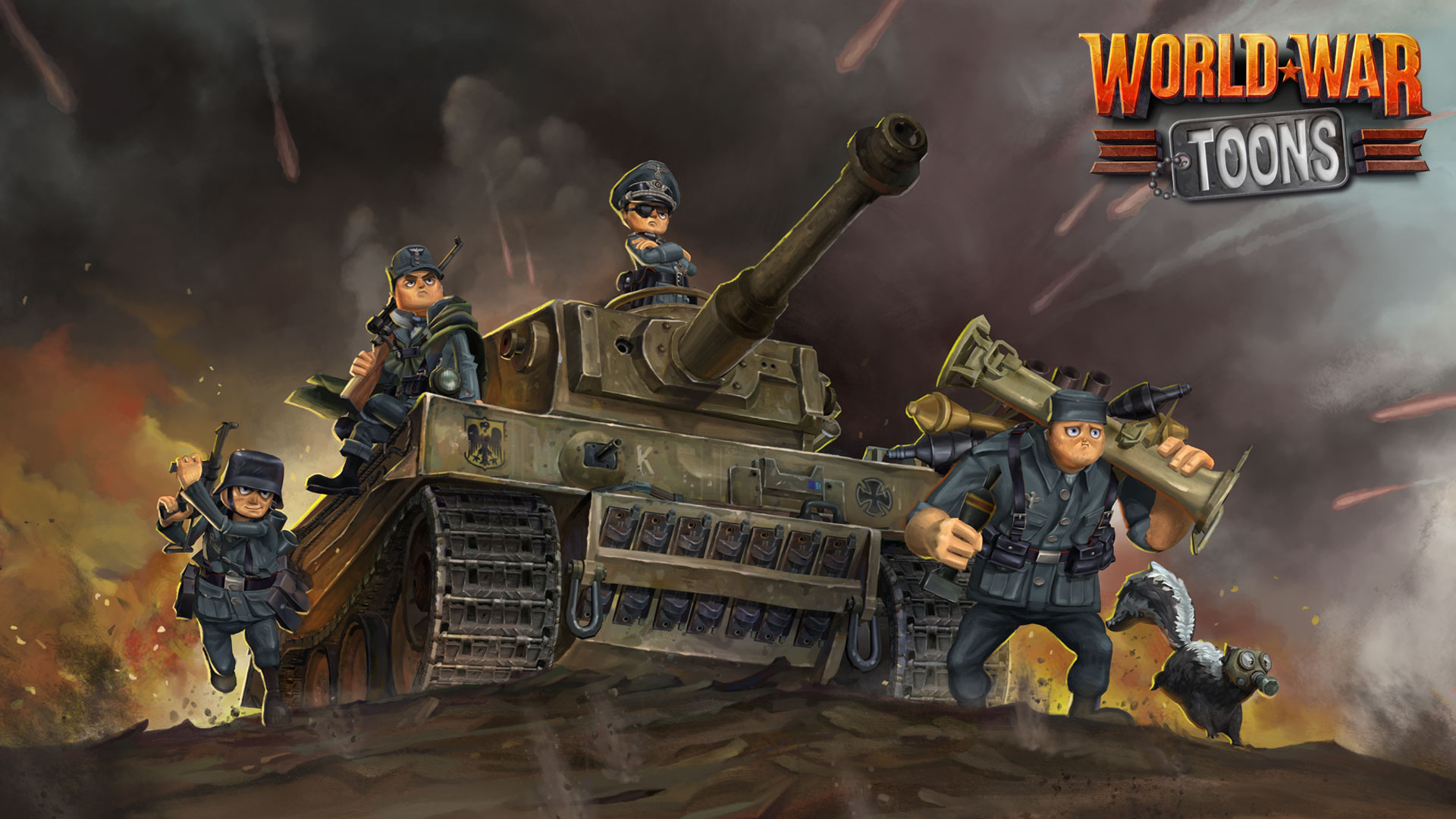 World War Toons: Game bắn súng thế chiến phong cách 