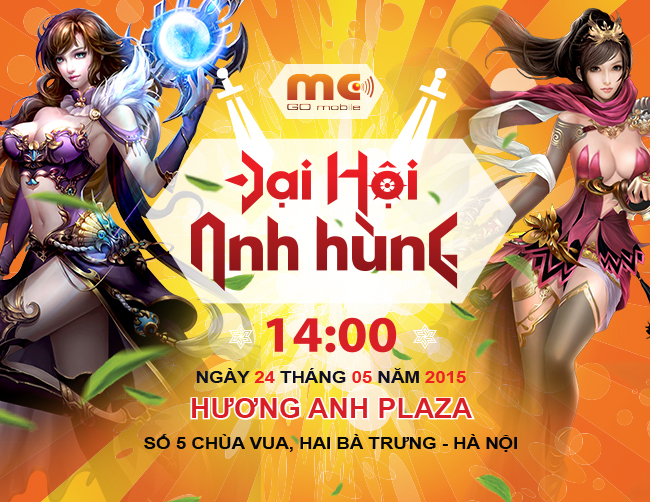 MCCorp chuẩn bị tổ chức offline Đại Hội Anh Hùng tại Hà Nội