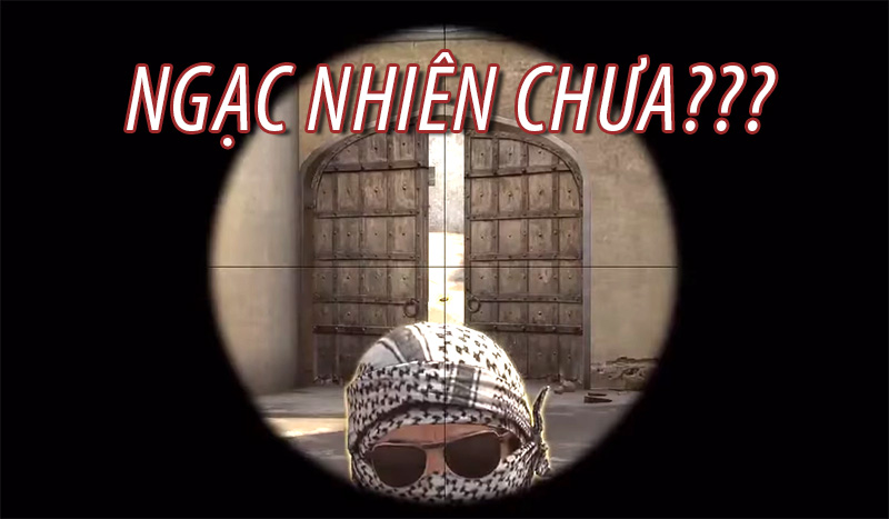 Video hài hước: Số phận của một “camper” trong Counter Strike