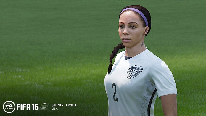 FIFA 16 lần đầu tiên giới thiệu cầu thủ nữ