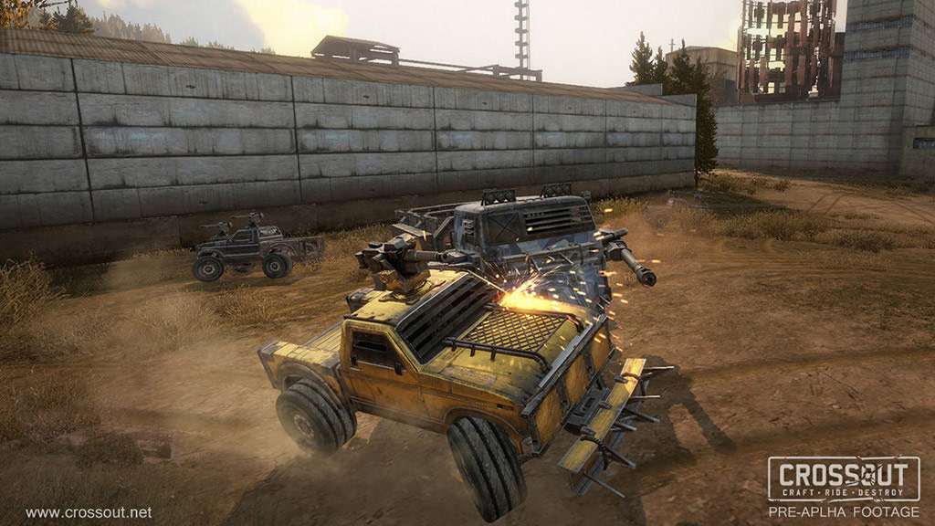 Crossout, game online phong cách “Mad Max” đến từ cha đẻ War Thunder