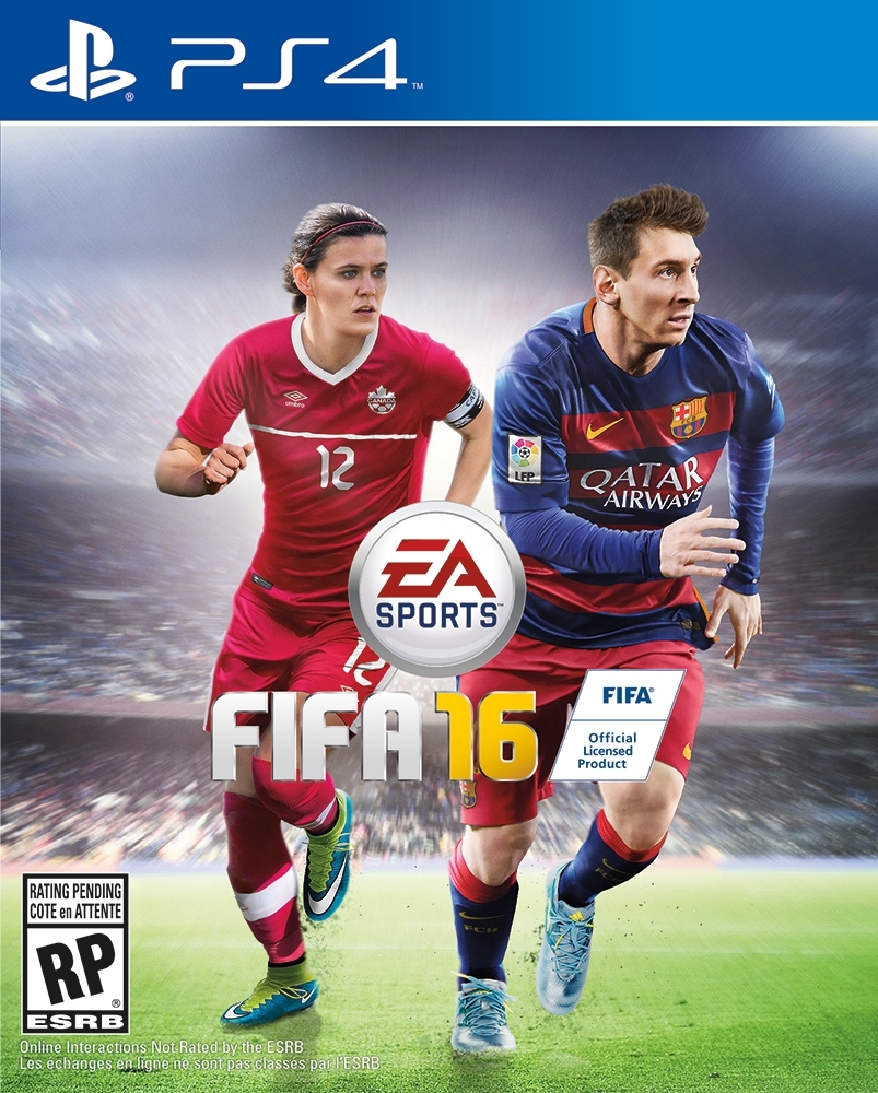 Những nữ cầu thủ đầu tiên lên bìa đĩa FIFA 16