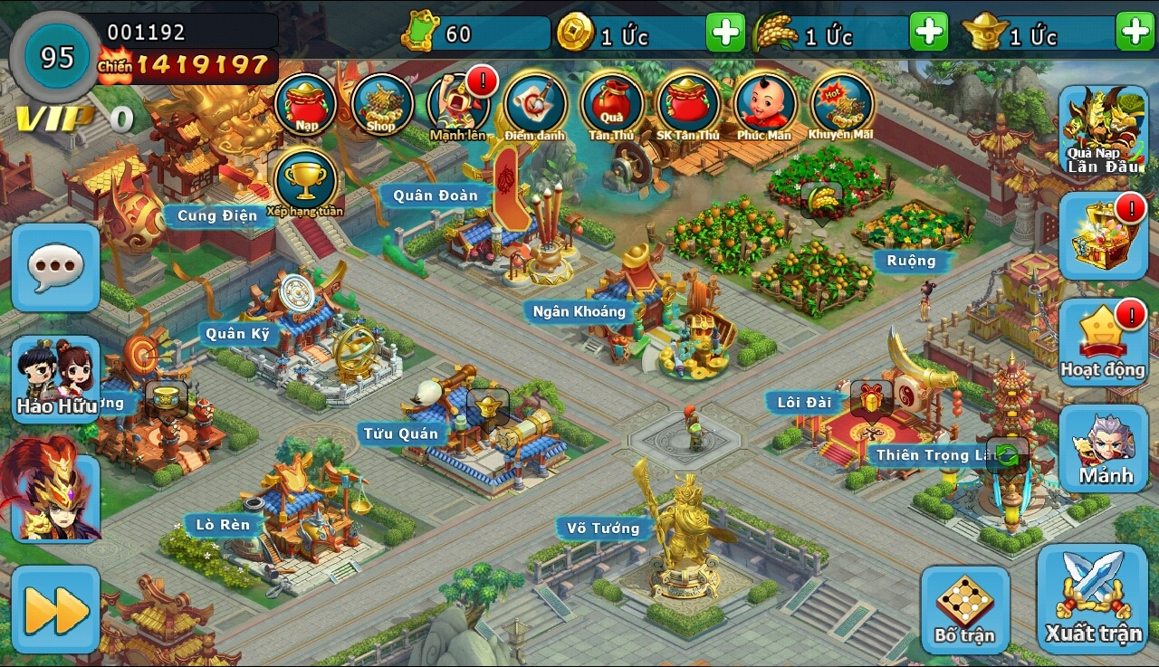 Game mobile Mệnh Thiên Tử chính thức ra mắt game thủ Việt