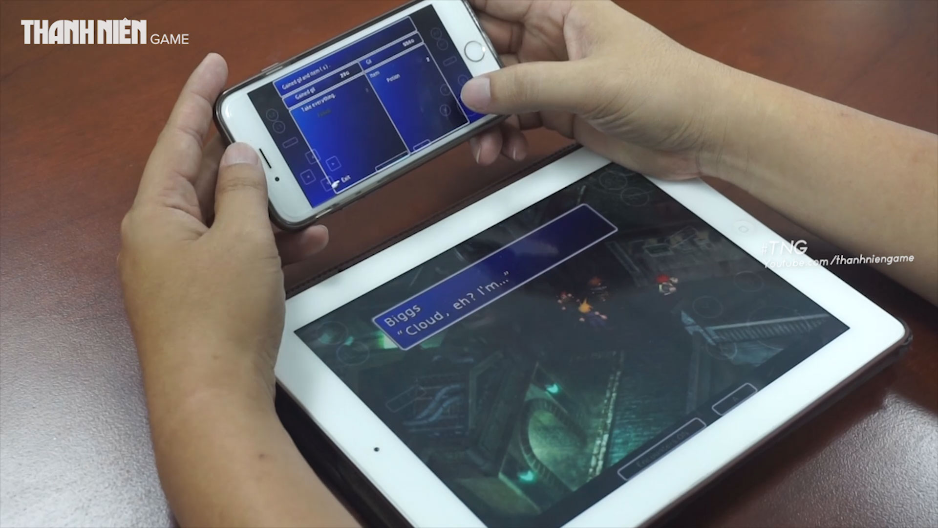 Trải nghiệm nhanh Final Fantasy VII phiên bản iOS