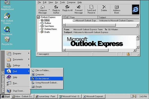 Hệ điều hành “huyền thoại” Windows 95 tròn 20 tuổi