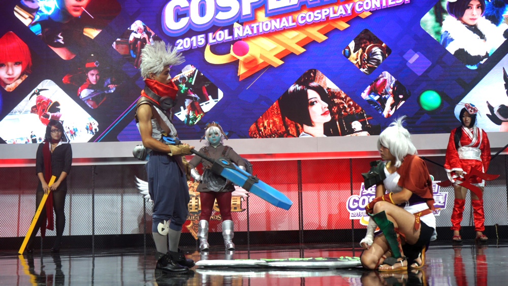 Loạt ảnh vòng bán kết cuộc thi cosplay LMHT toàn quốc tại TQ