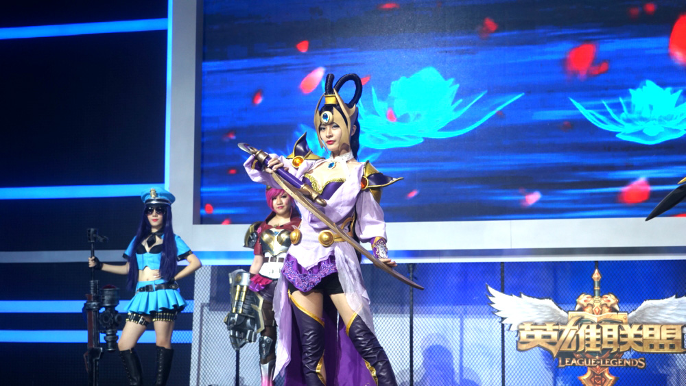 Loạt ảnh vòng bán kết cuộc thi cosplay LMHT toàn quốc tại TQ