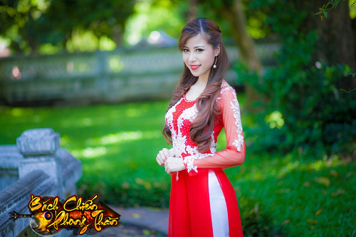Nguyễn Hoàng Lan trở thành Miss Bách Chiến Phong Thần 2015