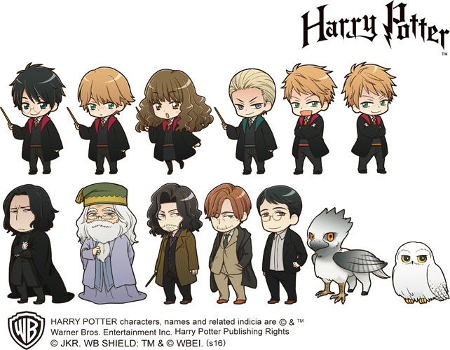 Dàn nhân vật Harry Potter cực dễ thương khi được ‘chibi’ hóa