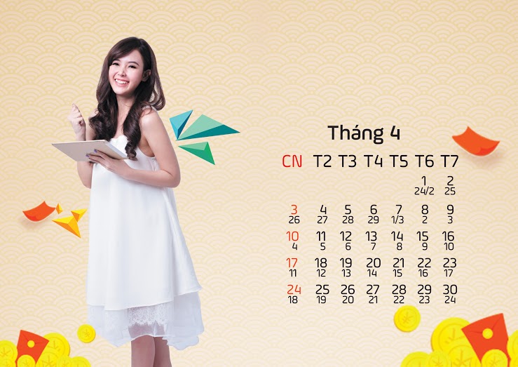 Midu cá tính trong bộ lịch 2016 của Thương Khung Chi Mộng