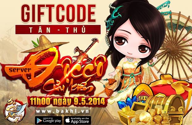 Thanh Niên Game tặng giftcode tân thủ Bá khí giang hồ