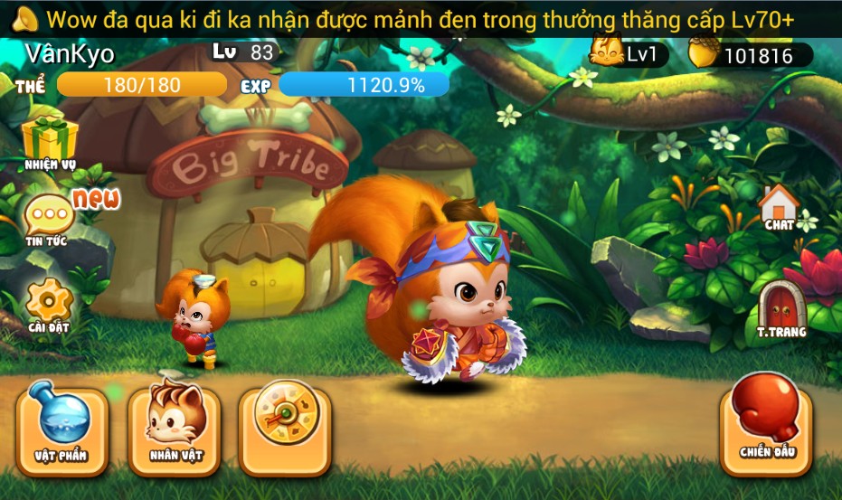 UC Web hợp tác cùng Wasabi phát hành game Kungfu Pet