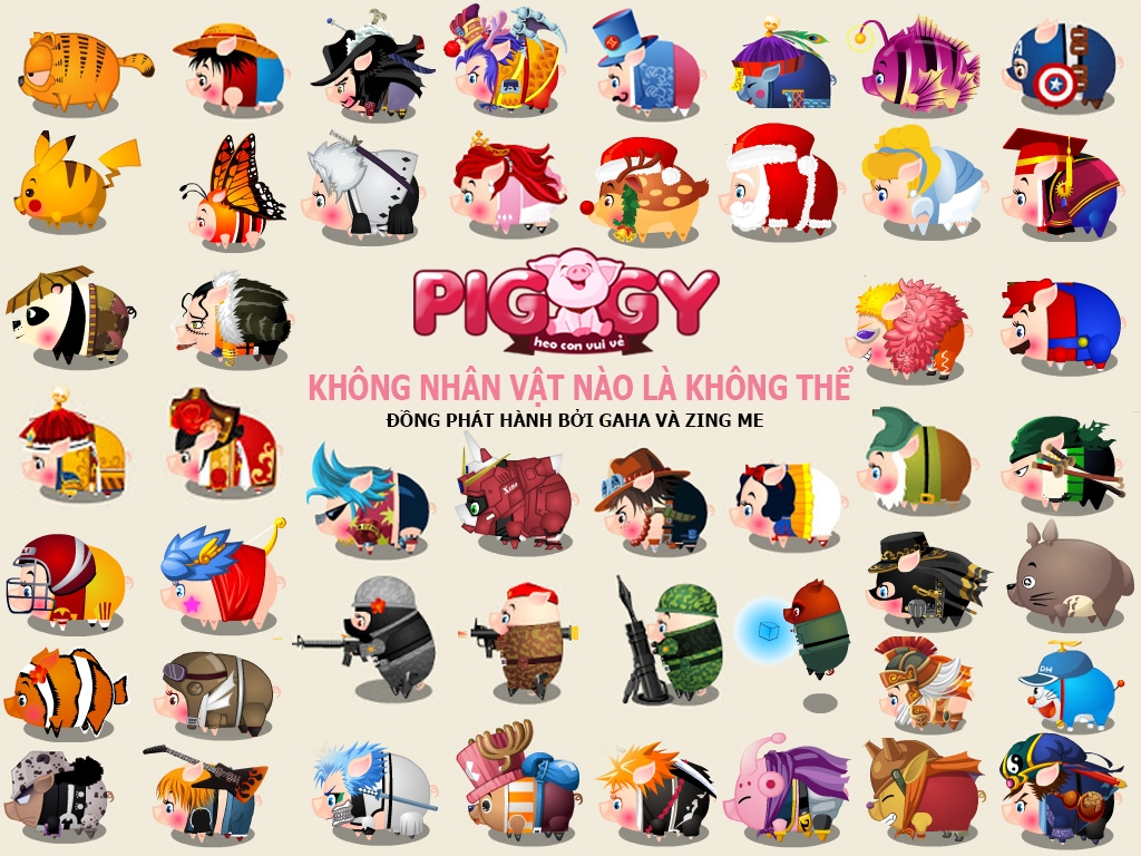 Piggy - Heo con vui vẻ chính thức Open Beta