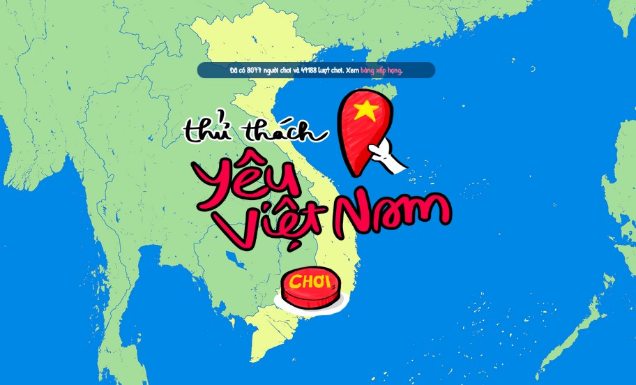 Yêu Việt Nam - Trò chơi Việt về địa lý