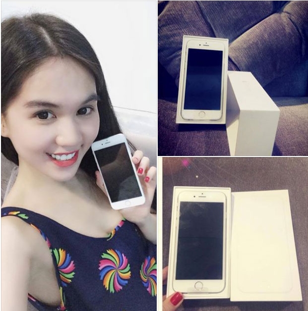 Ngọc Trinh tặng 10 iPhone 6 cho game thủ TNGH 3D