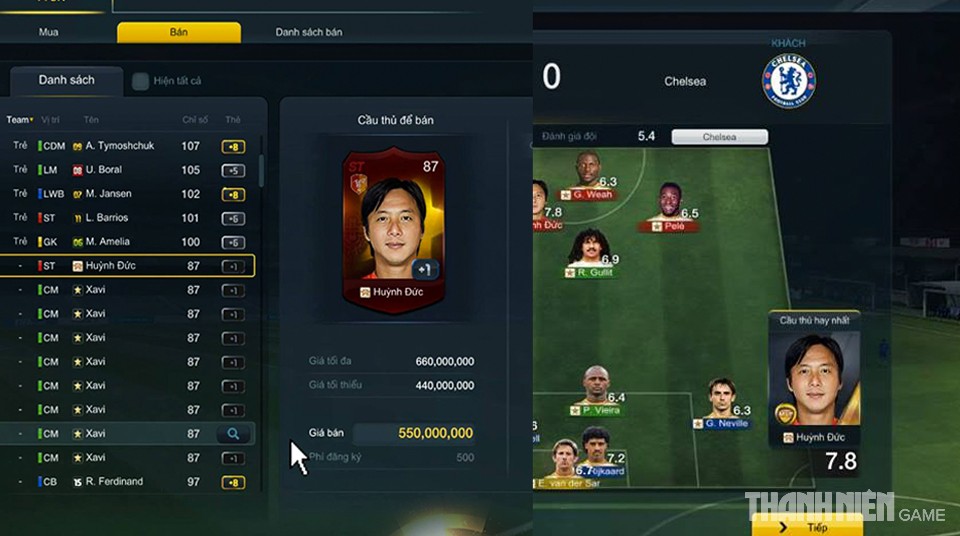 FIFA Online 3: Ghen tị với game thủ đầu tiên sở hữu Huỳnh Đức