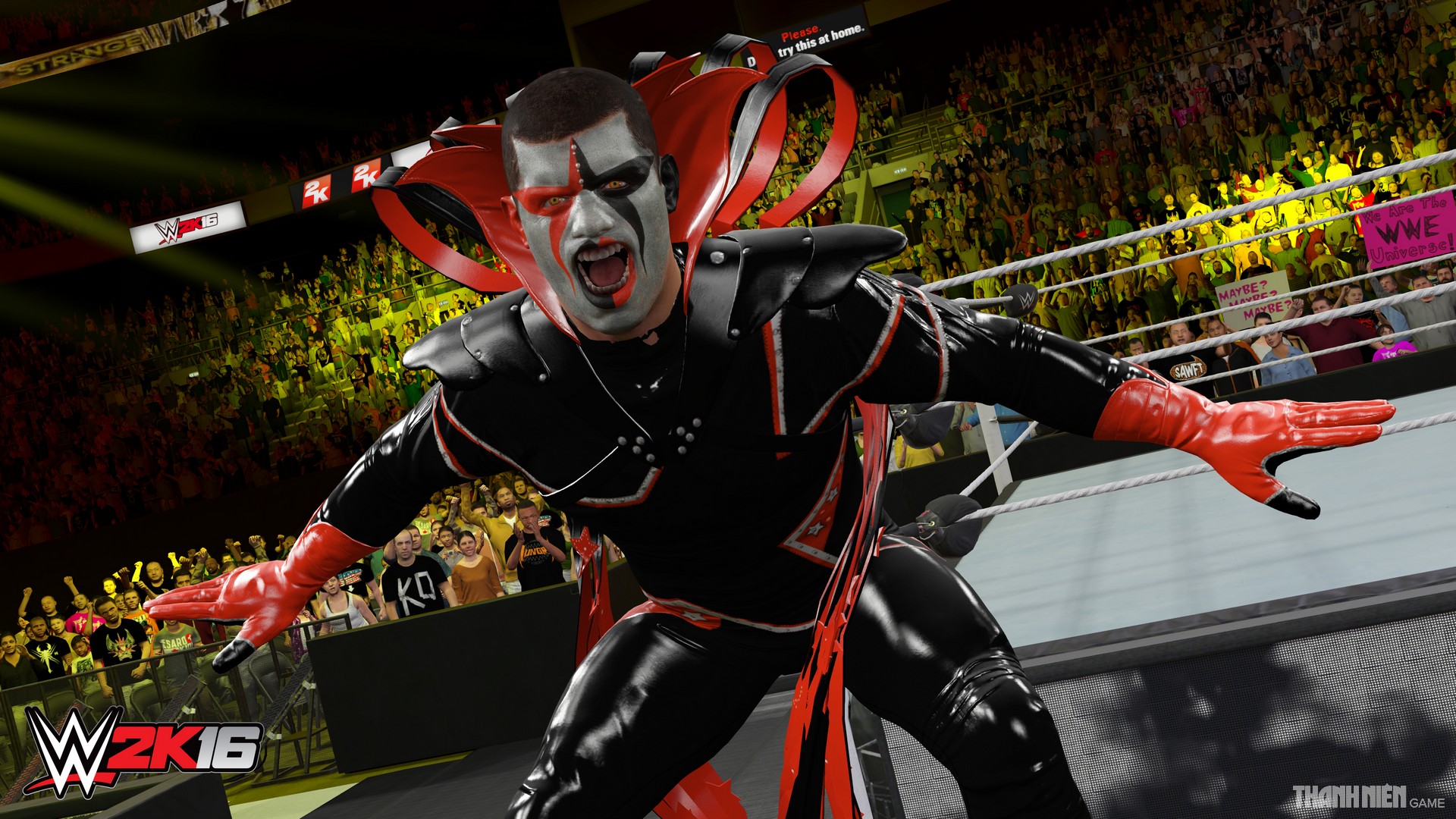 Game đấu vật Mỹ WWE 2K16 chính thức ra mắt trên PC