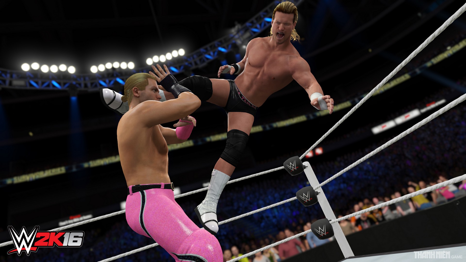 Game đấu vật Mỹ WWE 2K16 chính thức ra mắt trên PC