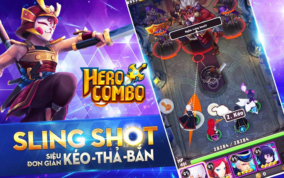 Hero Combo 'công phá' làng game ngày 22.2, tặng giftcode giá trị