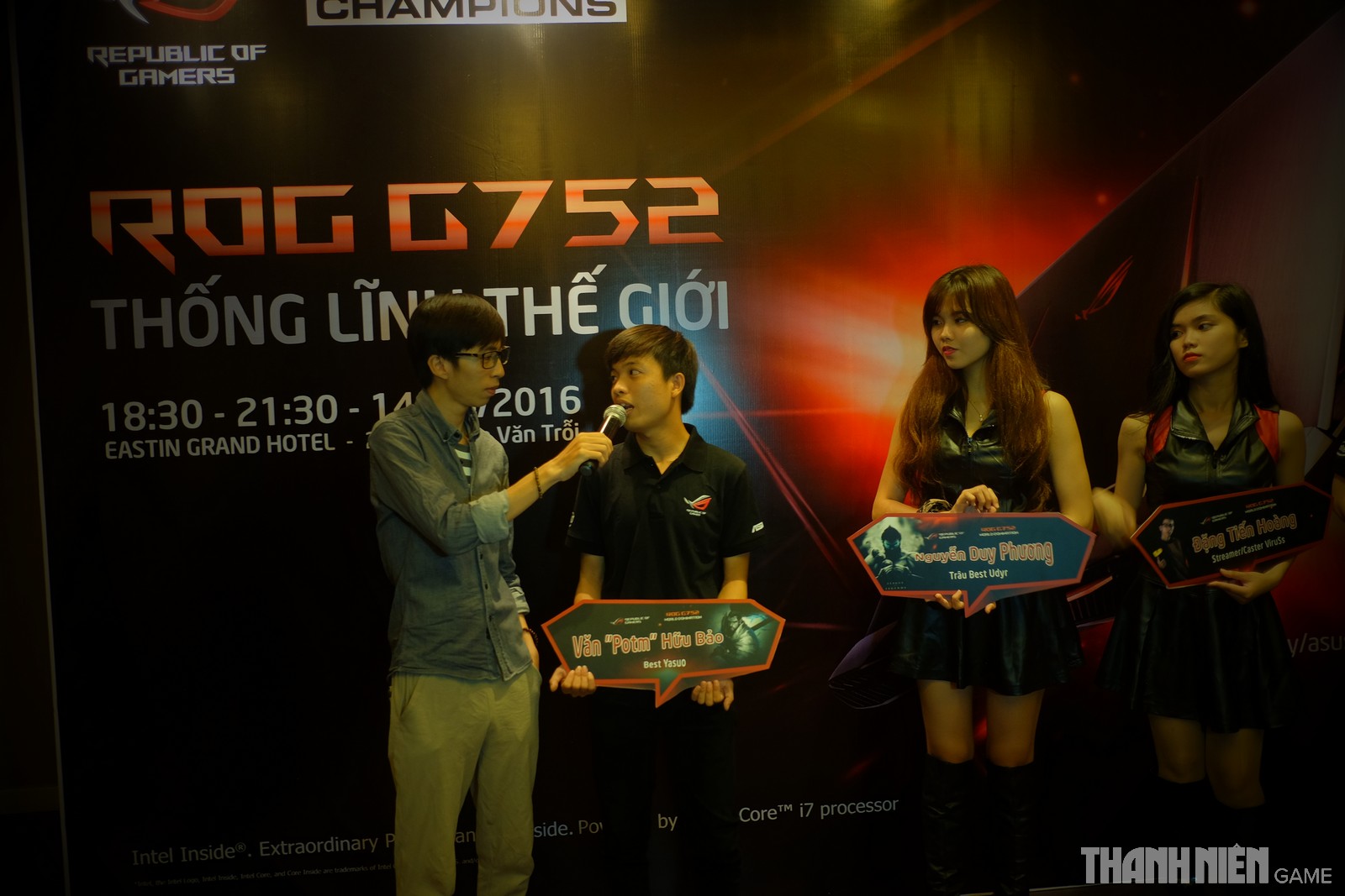 ASUS ra mắt laptop chơi game chủ lực G752: Thay đổi cho tương lai