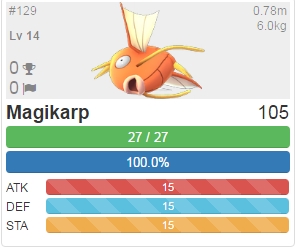 Magikarp perfect