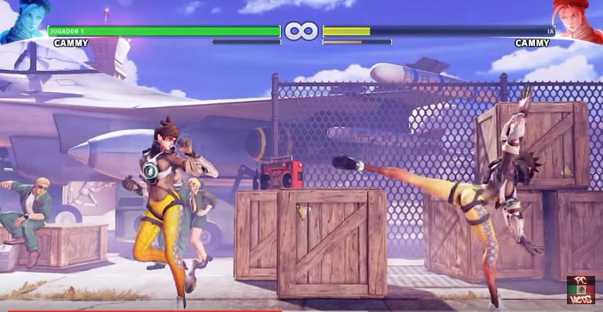 tracer street fighter