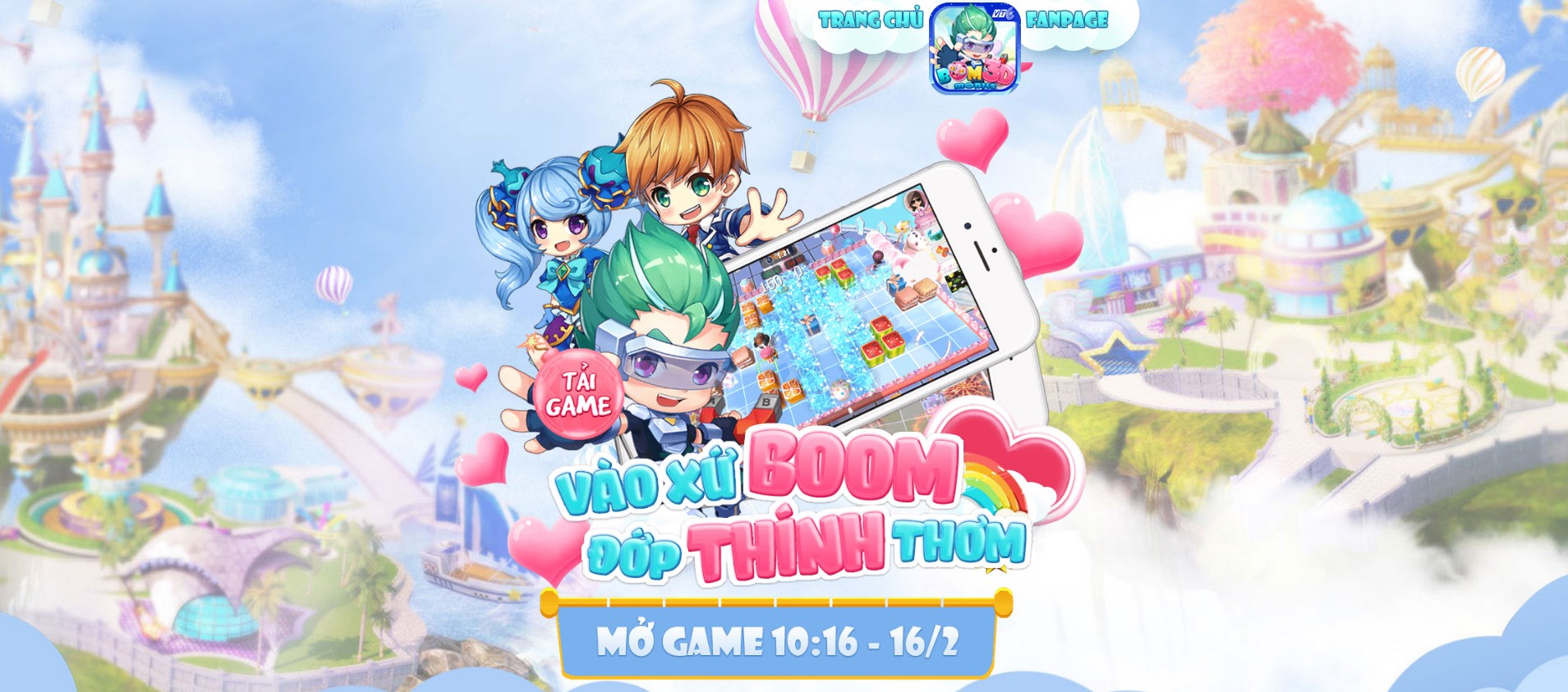 Boom 3D Mobile ra mắt, tặng Giftcode khủng