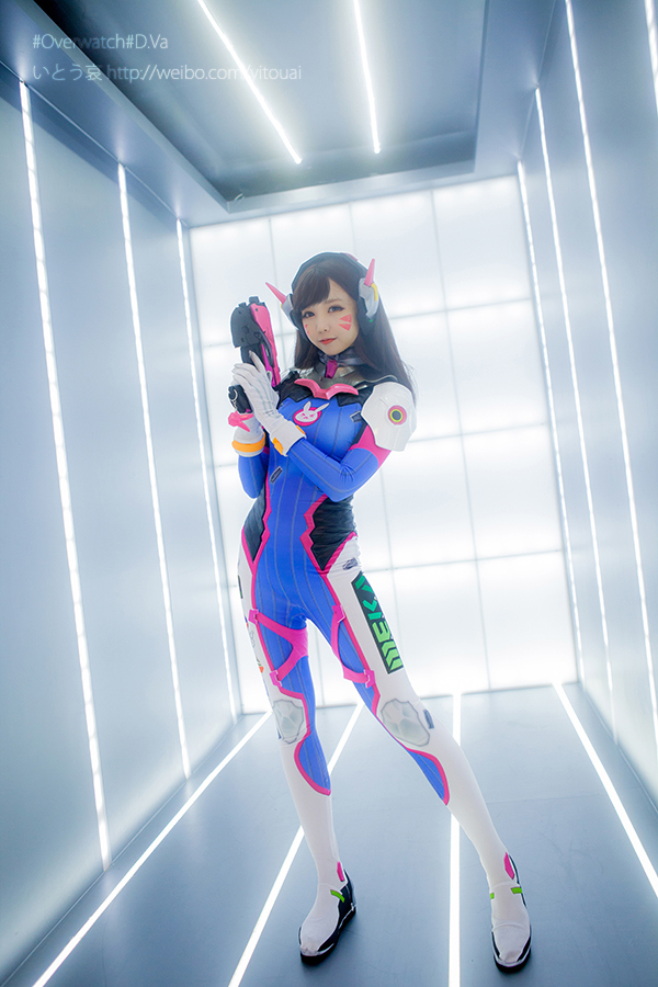 Overwatch: cosplay D.Va