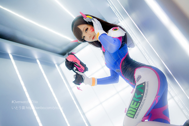 Overwatch: cosplay D.Va