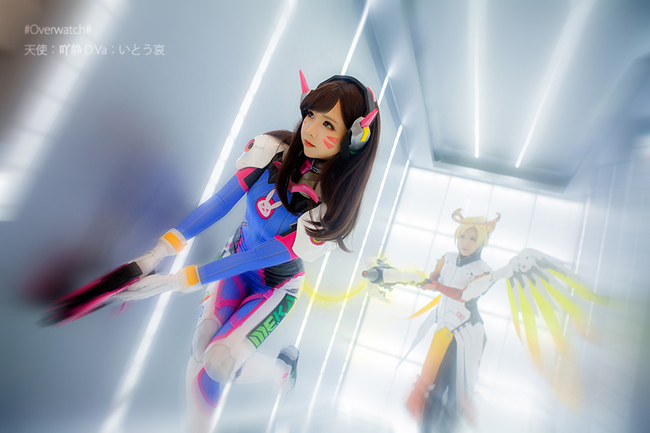 Overwatch: cosplay D.Va