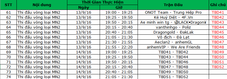 Tập Kích giải đấu HPL Việt Nam