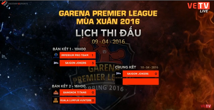 GPL Mùa Xuân 2016: Phục thù thành công, Saigon Jokers ngồi chờ đối thủ ở trận Chung Kết