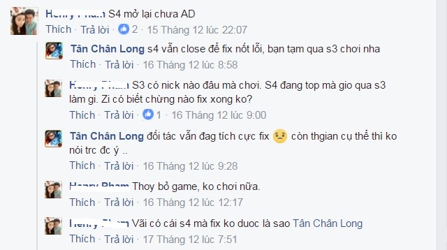 Tân Chân Long đóng cửa