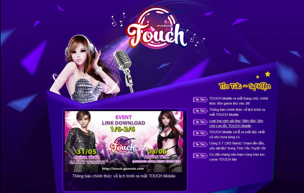 Touch 3D Mobile ấn định ra mắt