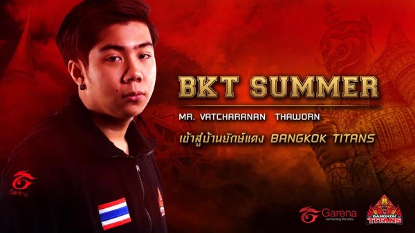 Bangkok Titans chốt đội hình cho mùa giải mới