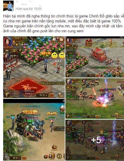 Game thủ đổ xô trải nghiệm  Chinh Đồ Mobile Trung Quốc