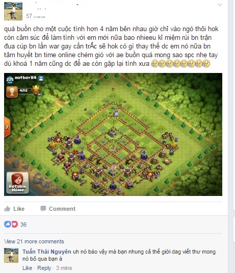 Clash of Clan: Hàng nghìn game thủ bất ngờ vì bị khóa tài khoản