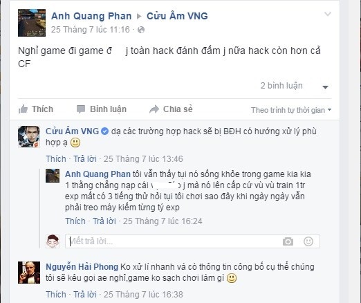 Cửu Âm VNG: 'Bản hack sẽ giúp lên đồ và cấp độ nhanh hơn'