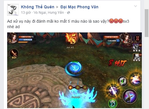 Đại Mạc Phong Vân dính lag