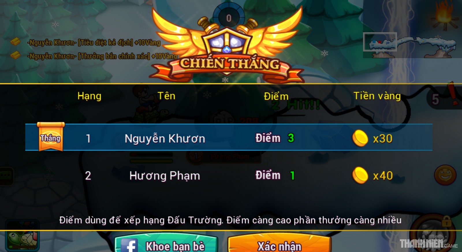 Đánh giá - Gungun Online: Gunbound trên di động của người Việt