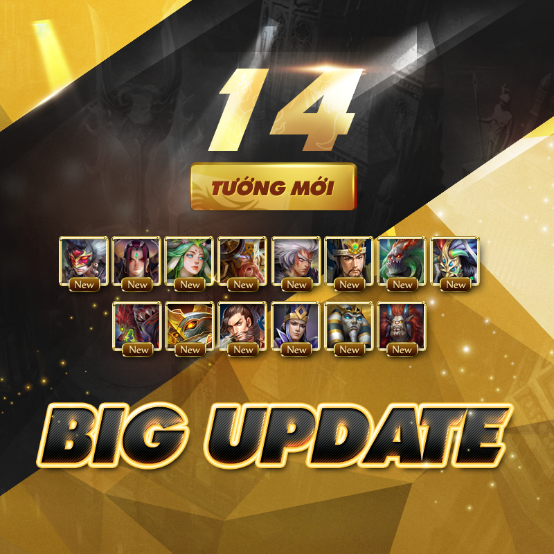 Huyền Thoại MOBA: Gia Cát Khổng Minh sẽ xuất hiện trong Big Update 14 tướng mới