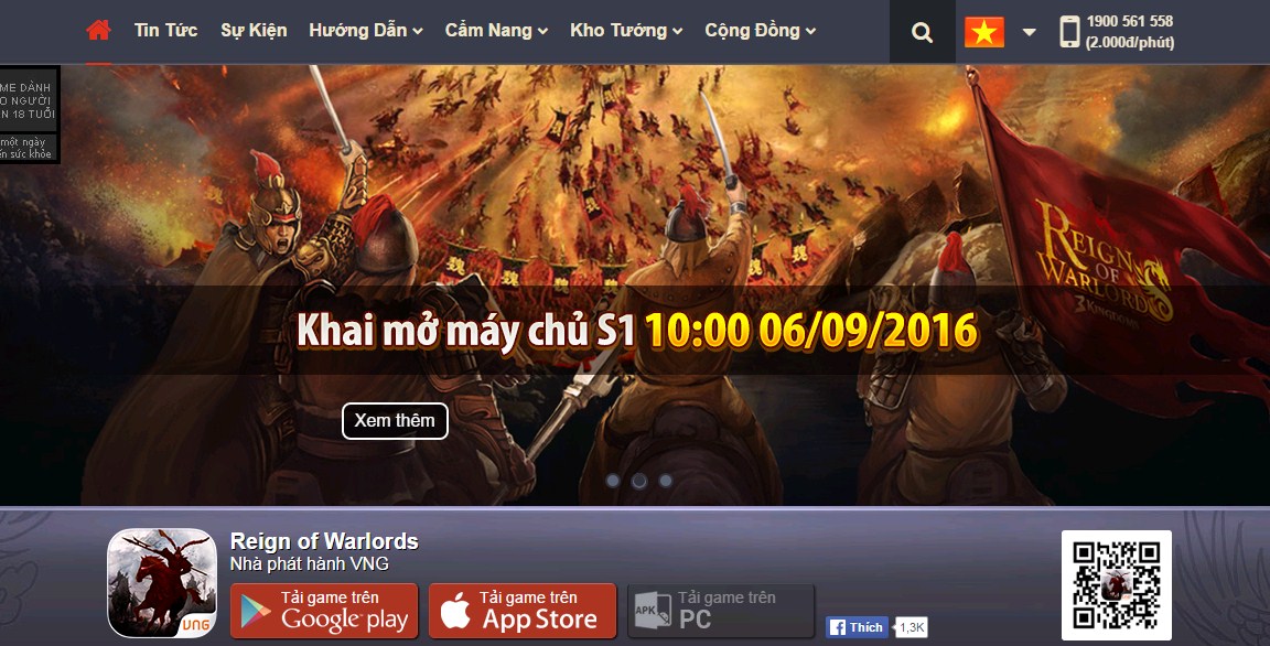 Reign Of Warlords sẽ khai mở đầu tháng 9