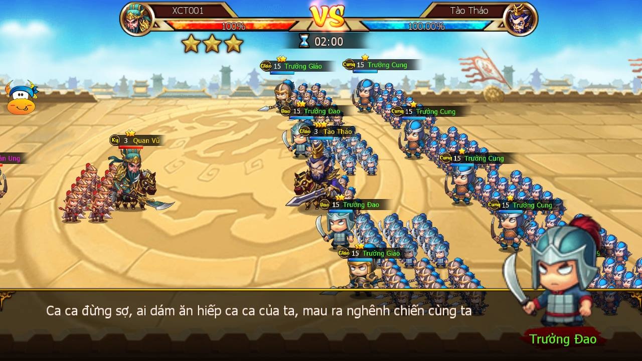 Game mobile Tào Tháo Đừng Chạy về Việt Nam