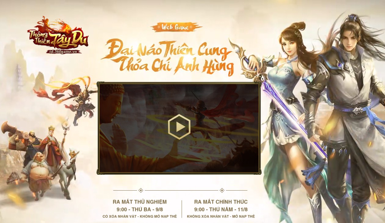 Thông Thiên Tây Du cập bến Việt Nam, sẽ do 360Game phát hành