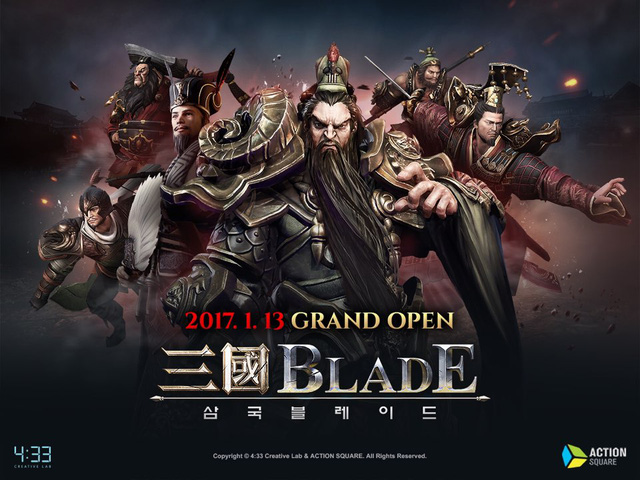 Three Kingdoms: Blade ấn định ngày ra mắt